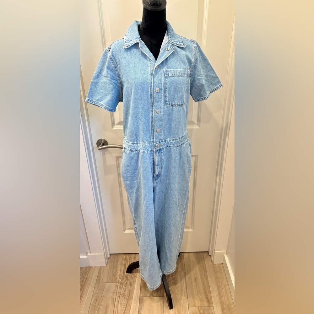 NWT Levi's Classic Blue Denim Jumpsuit - S